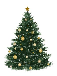 Minimalist Christmas Tree V6 Vinyl Car Decal Sticker – Waterproof & UV-Resistant 8.213333333333333"
