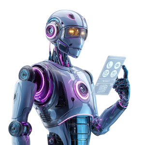 Futuristic Ai Assistant V15 Vinyl Car Decal Sticker – Waterproof & UV-Resistant 3.4133333333333336"