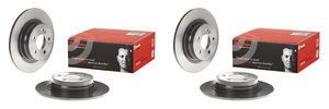 2x Ultimate Performance Brake Rotor | Fits Mercedes-Benz C250,C300 | Brembo High Carbon Cast Iron