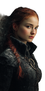 Sansa Stark Portrait V2 Vinyl Car Decal Sticker – Waterproof & UV-Resistant 10.2