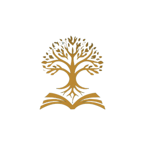 Oak Book Emblem Vinyl Car Decal Sticker – Waterproof & UV-Resistant 3.4133333333333336"