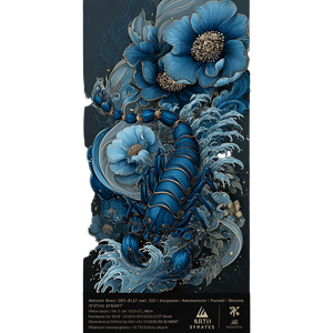 Scorpion Tattoo Design V9 Vinyl Car Decal Sticker – Waterproof & UV-Resistant 6.826666666666667"