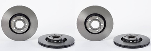 2x Brembo Vented Brake Rotor | High Carbon Cast Iron | 312mm Diameter | 46.2mm Height | 25mm Thickness 2x Brembo Vented Brake Rotor | High Carbon Cast Iron | 312mm Diameter | 46.2mm Height | 25mm Thickness