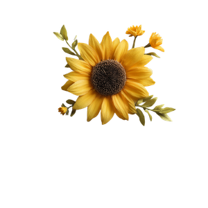 Birthday Sunflower Message Vinyl Car Decal Sticker – Waterproof & UV-Resistant 6.826666666666667"
