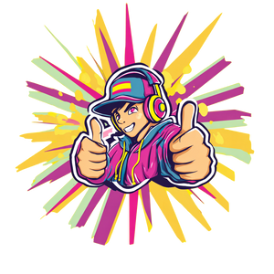 Cartoon Character Sticker Vinyl Car Decal Sticker – Waterproof & UV-Resistant 3.4133333333333336"