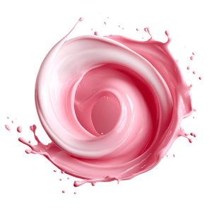 Pink Milk Splash Vinyl Car Decal Sticker – Waterproof & UV-Resistant 6.826666666666667"