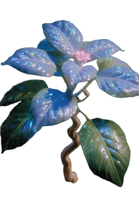 Fantastical Bioluminescent Plant Vinyl Car Decal Sticker – Waterproof & UV-Resistant 8.96"