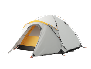Camping Tent Render Vinyl Car Decal Sticker – Waterproof & UV-Resistant 6.1866666666666665"
