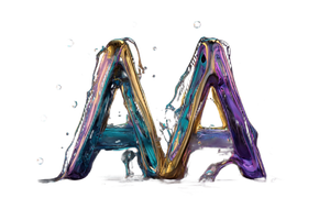 Liquid Metal Letters Vinyl Car Decal Sticker – Waterproof & UV-Resistant 5.97333333333333