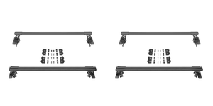 2x Go Rhino XRS Bed Cargo Rack Cross Bar | Mount Gear with 300lb Capacity | Durable Steel, Textured Black Finish 2x Go Rhino XRS Bed Cargo Rack Cross Bar | Mount Gear with 300lb Capacity | Durable Steel, Textured Black Finish