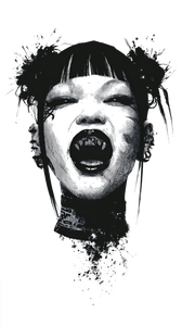 Cyborg Zombie Vampire Vinyl Car Decal Sticker – Waterproof & UV-Resistant 9.706666666666667"