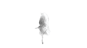 Translucent Ghostly Figure Vinyl Car Decal Sticker – Waterproof & UV-Resistant 2.72"