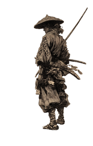 Young Samurai Portrait V2 Vinyl Car Decal Sticker – Waterproof & UV-Resistant 4.586666666666667"