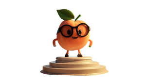 Peach Puppet Winner Vinyl Car Decal Sticker – Waterproof & UV-Resistant 5.4