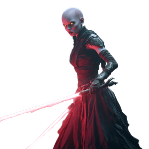 Dark Jedi Warrior V2 Vinyl Car Decal Sticker – Waterproof & UV-Resistant 3.4133333333333336"