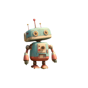 Cute Robot Explorer Vinyl Car Decal Sticker – Waterproof & UV-Resistant 6.826666666666667"