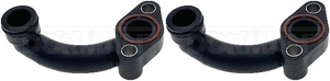 2x Ultimate Performance Coolant Bypass Pipe | Heavy-Duty Aluminum | Direct Fit Replacement | Restores Functionality