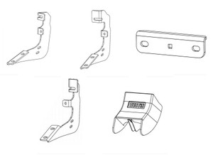 High Quality Nerf Bar Mounting Kit | Easy Install | Westin Automotive | 2019-2021 Ram 1500 High Quality Nerf Bar Mounting Kit | Easy Install | Westin Automotive | 2019-2021 Ram 1500