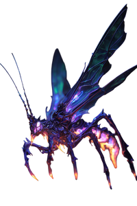 Terrifying Alien Insect Vinyl Car Decal Sticker – Waterproof & UV-Resistant 8.96"