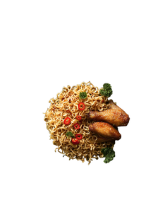Noodle Plate Setup Vinyl Car Decal Sticker – Waterproof & UV-Resistant 4.4