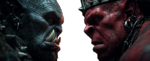 Orc Battle Profile Vinyl Car Decal Sticker – Waterproof & UV-Resistant 2.3466666666666667"