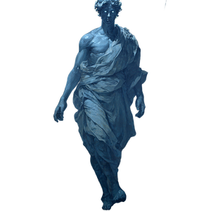 Celestial Moon God Vinyl Car Decal Sticker – Waterproof & UV-Resistant 3.4133333333333336"