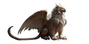 Fantasy Griffin V5 Vinyl Car Decal Sticker – Waterproof & UV-Resistant 2.56"