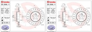 2x Ultimate Performance Brake Rotor | Brembo | Fits Mercedes-Benz S65 AMG, CL65 AMG