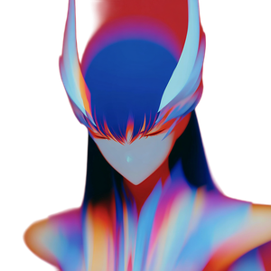 Irelia Demon Mode Vinyl Car Decal Sticker – Waterproof & UV-Resistant 3.4133333333333336"