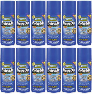 12x Premium Water Repellent Carnauba Wax Multi-Purpose Cleaner | Protect/ Clean/ Shine Aluminum, Fiberglass, Chrome & More | UV Protection | 6oz Aerosol Can