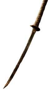 Ancient Golden Sword Vinyl Car Decal Sticker – Waterproof & UV-Resistant 4.8533333333333335"