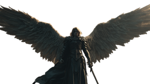 Armored Angel Portrait V2 Vinyl Car Decal Sticker – Waterproof & UV-Resistant 2.72"
