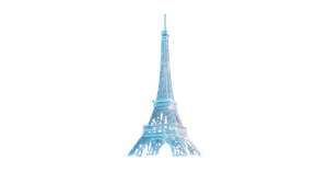 Holographic Eiffel Tower Vinyl Car Decal Sticker – Waterproof & UV-Resistant 5.4