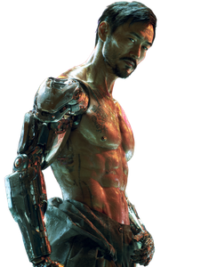 Bio-Engineered Man Vinyl Car Decal Sticker – Waterproof & UV-Resistant 8.213333333333333"