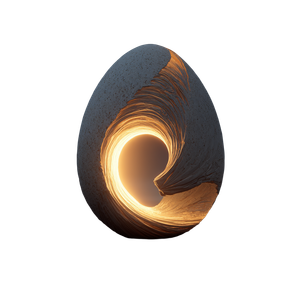 Turning Egg Projection Vinyl Car Decal Sticker – Waterproof & UV-Resistant 6.826666666666667"