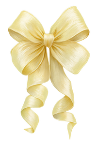 Curled Ribbon Bow V2 Vinyl Car Decal Sticker – Waterproof & UV-Resistant 4.4