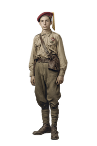 Carlist Soldier Portrait Vinyl Car Decal Sticker – Waterproof & UV-Resistant 4.4