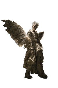 Withered Angel Vinyl Car Decal Sticker – Waterproof & UV-Resistant 8.96"