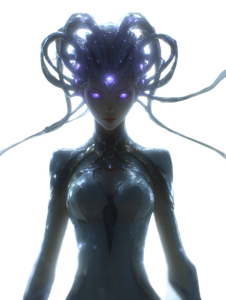 Alien Villainess Queen Vinyl Car Decal Sticker – Waterproof & UV-Resistant 8.213333333333333"