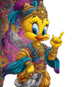 Tweety Bird Deity Vinyl Car Decal Sticker – Waterproof & UV-Resistant 8.0"