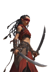 Elf Barbarian Warrior Vinyl Car Decal Sticker – Waterproof & UV-Resistant 4.4