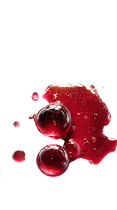 Cherry Juice Spills Vinyl Car Decal Sticker – Waterproof & UV-Resistant 4.8533333333333335"