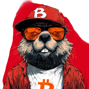 Stylish Bitcoin Beaver Vinyl Car Decal Sticker – Waterproof & UV-Resistant 6.826666666666667"