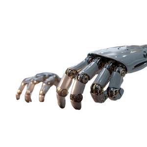 Typing Robot Hands Vinyl Car Decal Sticker – Waterproof & UV-Resistant 3.4133333333333336"