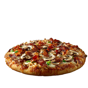Gourmet Pizza Closeup Vinyl Car Decal Sticker – Waterproof & UV-Resistant 3.4133333333333336"