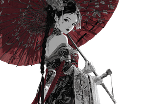 Fantasy Flute Player Vinyl Car Decal Sticker – Waterproof & UV-Resistant 3.0933333333333333"