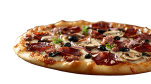 Ultra Realistic Pizza Vinyl Car Decal Sticker – Waterproof & UV-Resistant 2.72"