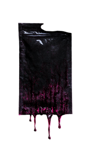 Syrup-Dripping Bag Vinyl Car Decal Sticker – Waterproof & UV-Resistant 8.96"