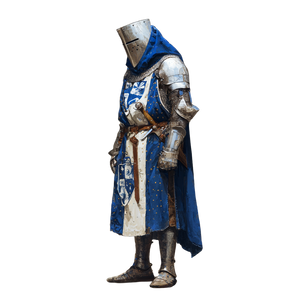 Arthurian Knight V5 Vinyl Car Decal Sticker – Waterproof & UV-Resistant 3.4133333333333336"