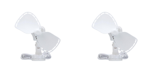2x Whisper Quiet 7 Inch Fan | Cabin Type, 2 Speed, White | Direct Wire Plug, Screw-Down Mount 2x Whisper Quiet 7 Inch Fan | Cabin Type, 2 Speed, White | Direct Wire Plug, Screw-Down Mount